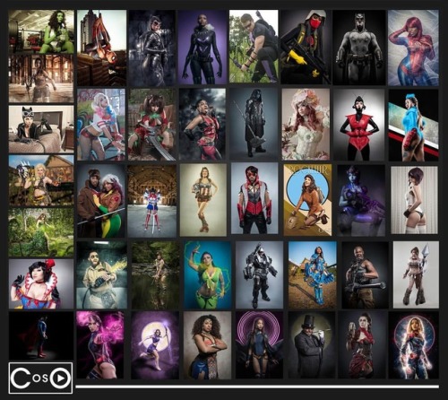 You don’t realize how much you shoot till you look back at some of your work #cosplay #comics 