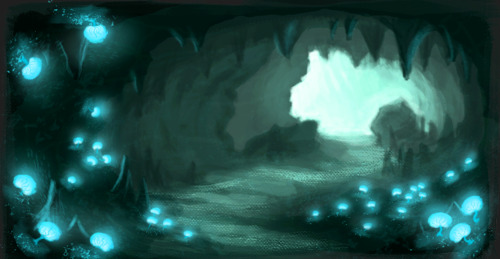 A cave!