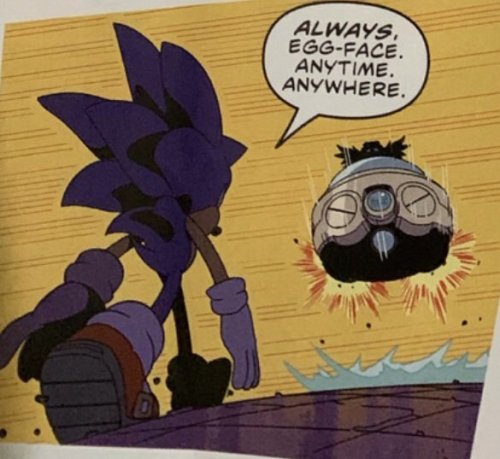 greenyvertekins:Looks like Sonic got his memory back. Same energy