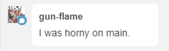 dragonlords-lair: dragonlords-lair:  dragonlords-lair:  So were fine, as long as nobody was horny on main  Whats your question @gun-flame ?  You What? 