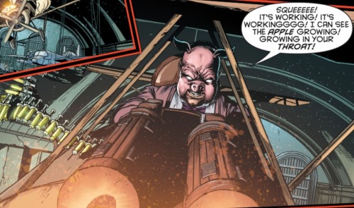 Professor Pyg delights in a successful experiment!- Batman: Eternal #1