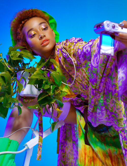 Porn Pics fashionarmies:   Amandla Stenberg for Wonderland