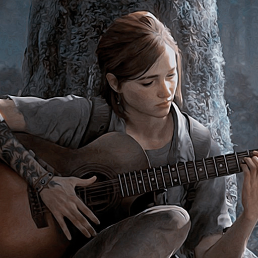 tlou ellie icon.  The last of us, Joel and ellie, Williams