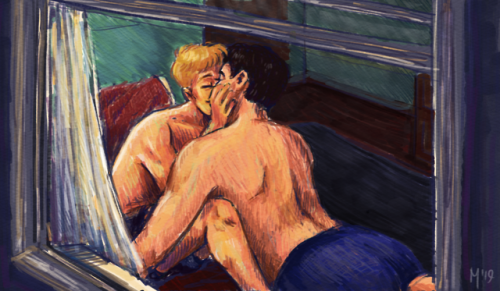 happyzimm:inspired by @17piesinseptember‘s ficlet Hello, half-naked boys. I love the angle and the p