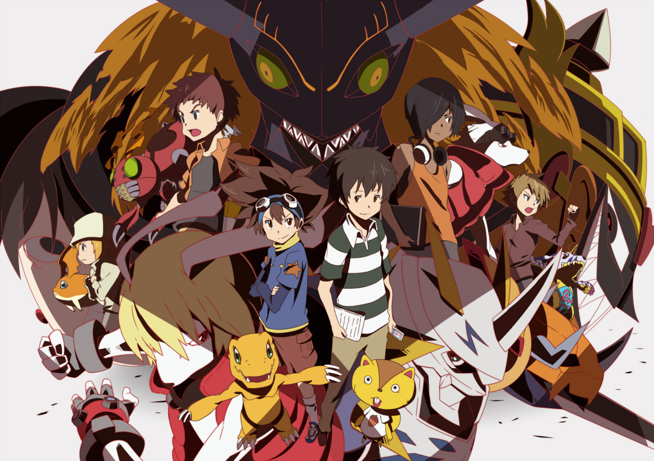 as-warm-as-choco:    DIGIMON: Our War Game! x Summe Wars Crossover by hajime (1,