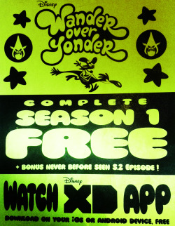 pan-pizza:  A Wander Over Yonder flyer from