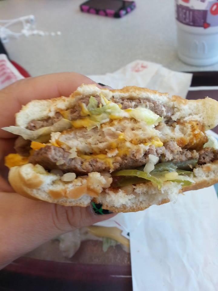 booimyourbestnightmare:  I present to you. The one and only McDank Burger. 