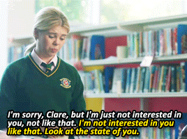 booasaur:Derry Girls - 1x06 - “Michelle’s running around saying it’s her. That she wrote the story. 