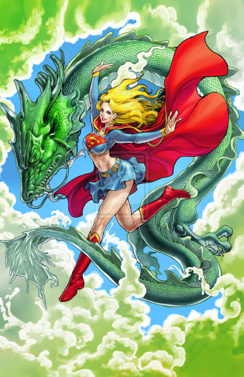 infinity-comics: Comics Girls with Dragons - Concept Serie by Daxiong Guo Deviant Art - Website - T