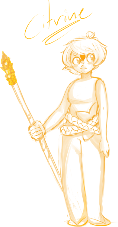 A little sketch of one of my gem oc before bed, there is maybe gonna be some changes now I just have
