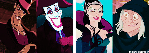 mickeyandcompany:Disney Villains + disguises / transformations