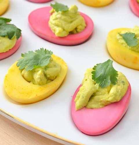Avocado Deviled Eggs