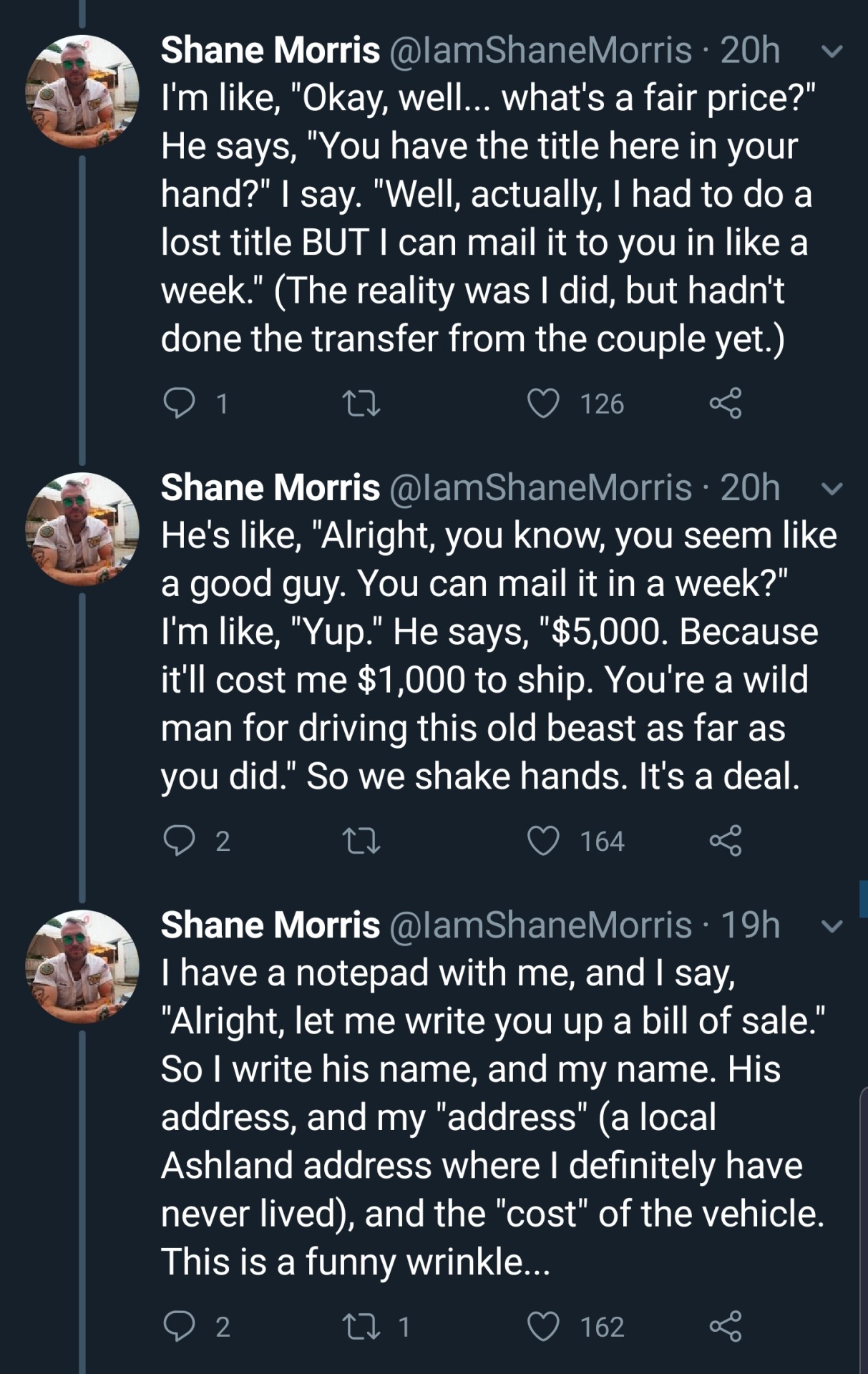 johnbrowndidnothingwrong:  lala-the-rebel:  catchymemes:    Holy fuck-  https://medium.com/@IamShaneMorris/i-lied-i-made-the-whole-thing-up-now-im-in-huge-trouble-e59da5831105