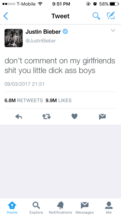 bootyfulbiebs: “little dick ass boys” anon request