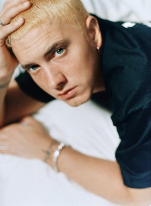 Eminem eyes. 