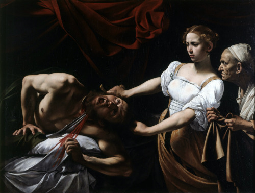 hotniatheron:Judith Beheading Holofernes, Caravaggio // Supernatural 4x16