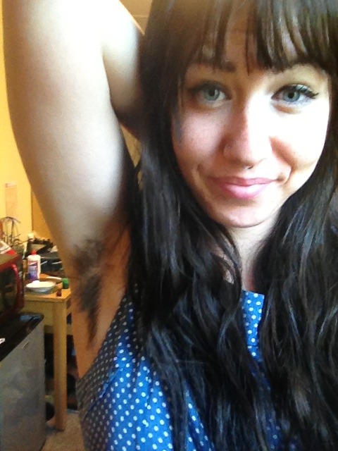 elspipadore:  hairypitsclub:  never shaving ever again &lt;3 &lt;3  Beautiful!