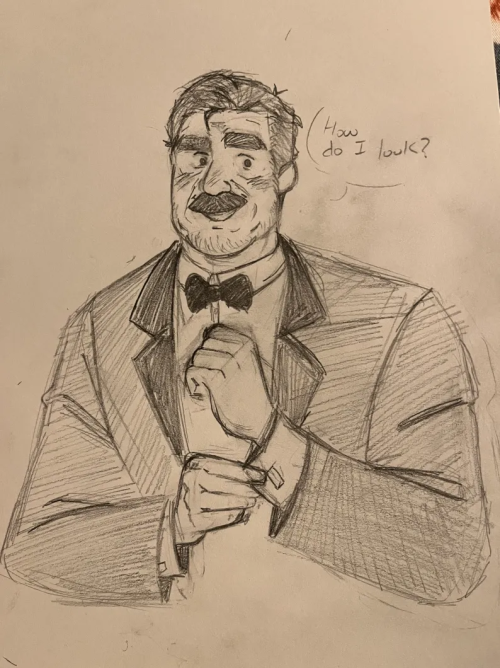 Some Gordon Because I Need To PRACTICE Drawing Him