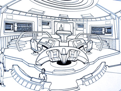 nickacostaisme:  The early concept art for Star Trek:Voyager was really interesting. The ship design