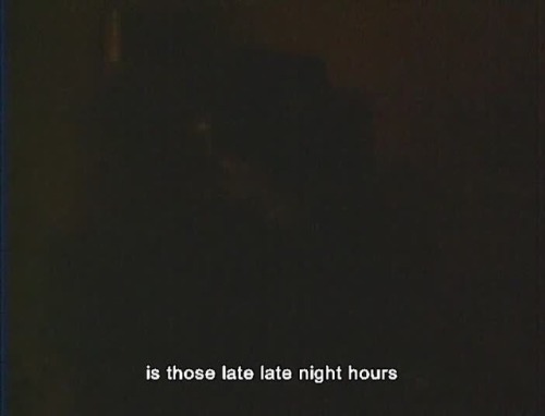 midori-kim:  “It seems that the only time I have for myself is those late late night hours when everybody’s sleeping.”