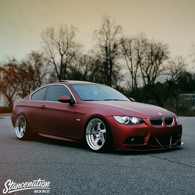 stancenation:  Beautiful E92! | Photo By: @nickricophoto #stancenation