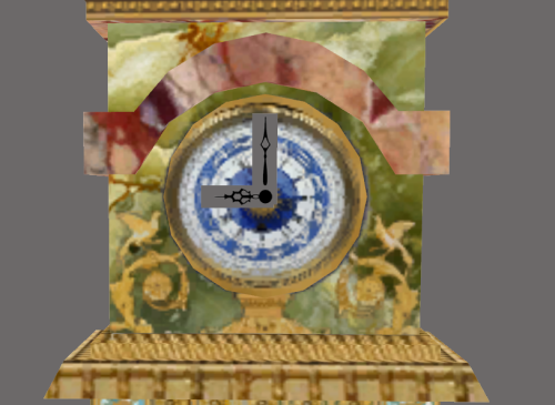 WIP: Green Onyx & Ormolu Clock with Islamic mosaics.I saw this incredible pedestal clock on IG a
