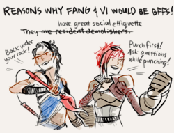 twilightrayne:  swapcats:  suqling:  I was chatting with a Christine and Final Fantasy 13 came up.. oh gosh Fang, let me introduce another pink-haired woman into your life.  This is the greatest thing ever to be posted on the internet.  this is now true,