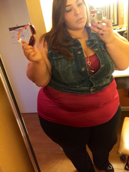 Porn Pics OOTD -my first! Vest, top, and necklace from