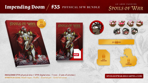 ares-zine:  Ares Zine: Spoils of War PREORDERS OPEN!   Ares is offering his boons to you, my kin… Sp