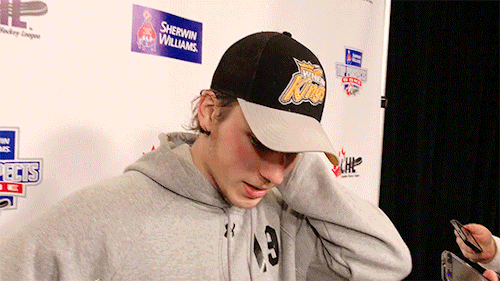 dylanstrome: Nolan Patrick talks about the CHL Prospects game
