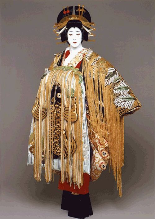 fujiwara57:Japanese Kabuki costume.