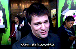 peetamellarkthebaker:  And tell me about working with Zoey, who plays your love interest