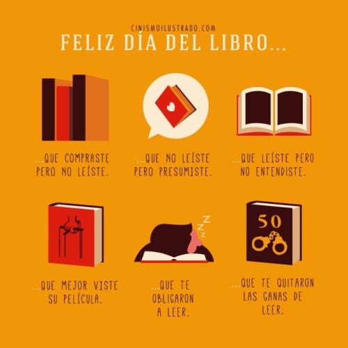 XXX cinismoilustrado:  Feliz Día del Libro… photo