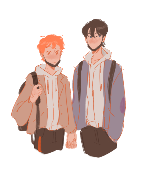 kkumri: happeecat: quarantine kagehina things,, AGDHSKA I love this!!!! thankyou for drawing for qua