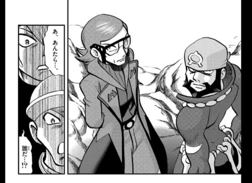 nezih-e:More! Pokespe ORAS Maxie and Archie from the new chapter! ^^Raw previews from the ORAS arc.B