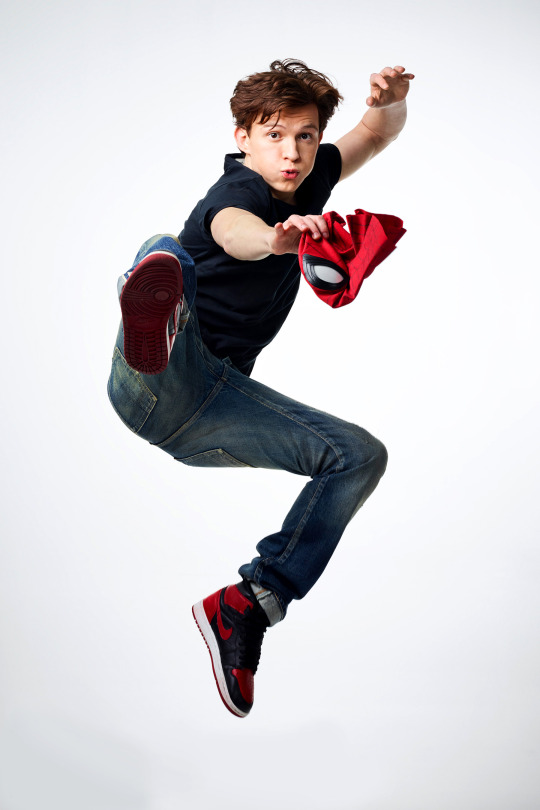 Tom Holland photographed by Michael Muller for Entertainment Weekly Magazine