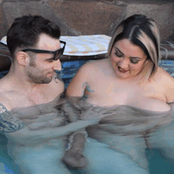 evilution333:  I wanna play with a big, sexy girl in the pool or hot tub. 