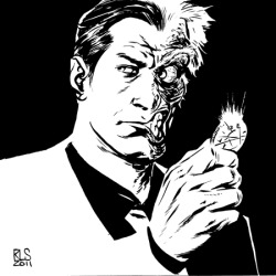 Famousfictionalcharacters:  Gotham City’s Supervillains Day: Two-Face (Harvey Dent)