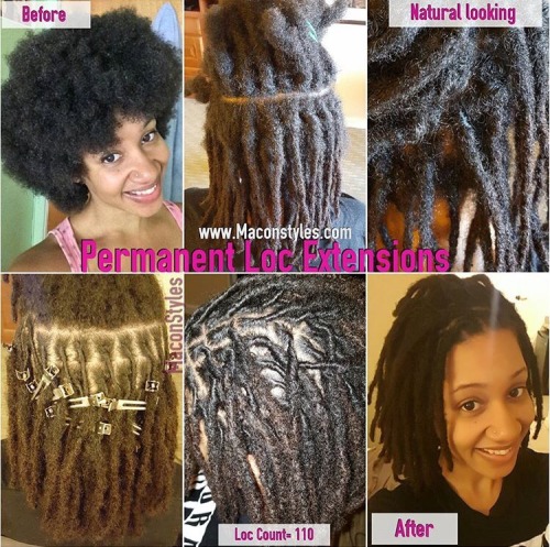 phattyb00mb00m:  munroesdream:  black-exchange:  Macon Styles  www.maconstyles.com // IG: maconstyles  ✨ No thread, glue, donor locs, or wrap-look ✨  ุ - 贶  CLICK HERE for more black-owned businesses!  Interesting….  Very^