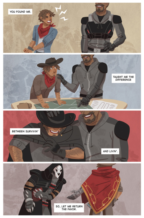 Another page from my McCree zine from last year.