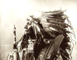 old-hopes-and-boots:  Chief Red Sack (Ojuha Luta). Oglala Lakota,. Pine Ridge, South Dakota. 1899. Photo by F.A. Rinehart. 