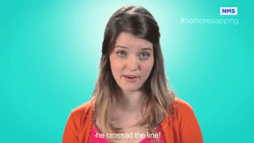 jetpack-jenny:  sizvideos:  Natalia Milano explains why it’s wrong to slap a guy - Full video  i’m shocked 