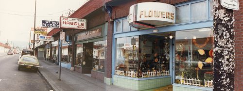 Hawthorne Blvd, Portland OR - October 20 1988Oregon Film and Video Office Collection, Acc. 24869&nbs