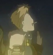 fma2003-fmab-stuff:  here lies a tribute post to Havoc’s derp face in episode 37