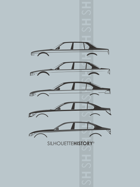 Bavarian L-Luxury SilhouetteHistory
Silhouettes of the long wheel base version of BMW 7 Series, including E32, E38, E66, F02 and G12
Home | FB | Instagram | Twitter | Shop | Ask