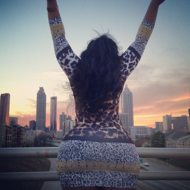 planetofthickbeautifulwomen:   Francie Mua Maupin Repping the City of Atlanta 