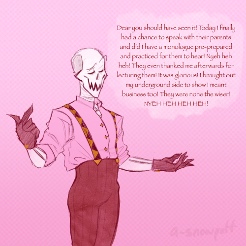 Hes Bragging About How Things Went At The PTA Meeting. Very Classy, Very Mindful, Very Demure.