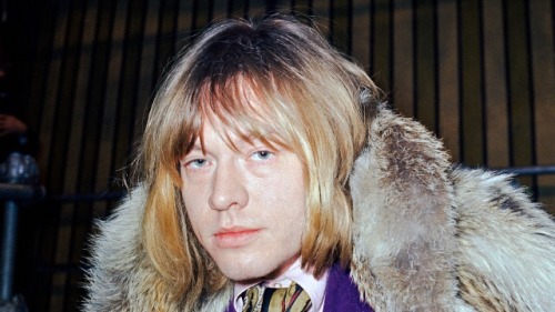 pinkflyd: Brian Jones during the filming of Rock and Roll Circus, 1968