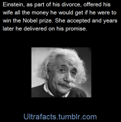 ultrafacts:  He offered the money in 1919