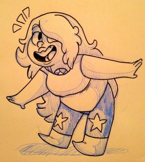 boobun:  Felt like drawing an Amethyst? 